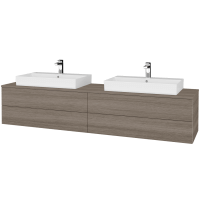 Waschtischunterschrank JOCKAM SZZ4 200 (Waschtisch Glance) 