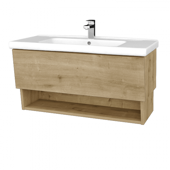 Badezimmerschrank EDITION SZZO 100 (Waschtisch Harmonia)  - D09 Eiche Arlington - D09 Arlington