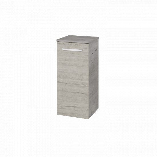 Sideboard UNI SND 35  - D01 Beton - Griffes T01 - D05 Oregon - Links