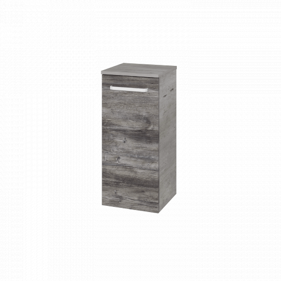 Sideboard UNI SND 35  - D01 Beton - Griffes T01 - D10 Kiefer Jackson - Links