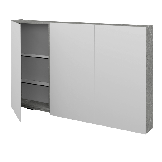 Badezimmer Spiegelschrank STING GA3E 120  - D20 Galaxy