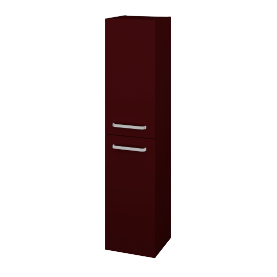 Hochschrank RIO SVD2 35  - L15 Bordeauxrot - L15 Bordeauxrot - Links