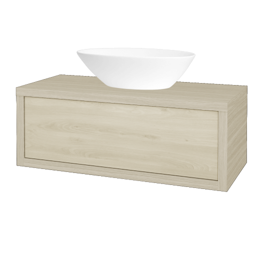 Waschtischunterschrank MOVE SZZ 100 (Waschtisch Triumph)  - D04 Eiche - D24 Ohio