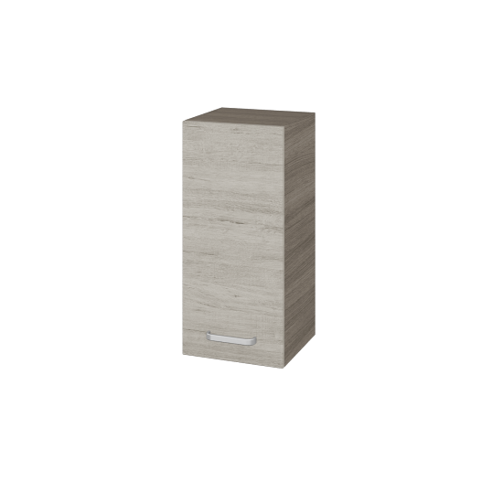 Hängeschrank UNI SYD 35  - D03 Cafe - Griffes T01 - D05 Oregon - Links