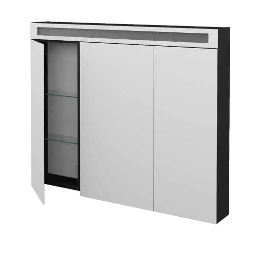 Spiegelschrank ORO GA3OE 100  - N03 Graphite