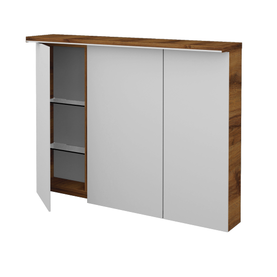 Spiegelschrank LINEA GA3OE 100  - D27 Cognac