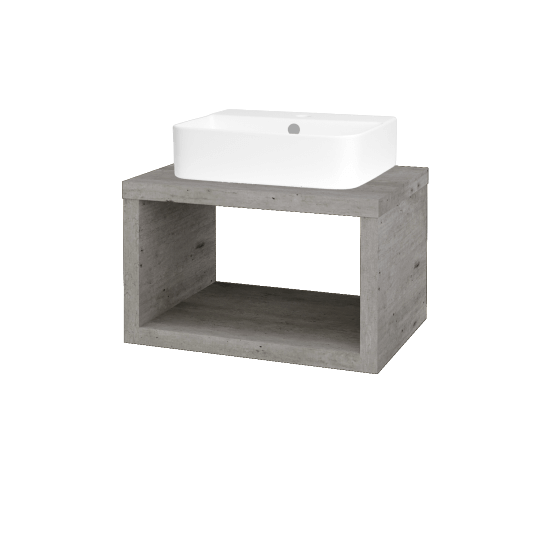 Badezimmerschrank MOVE SZO 60 (Waschtisch Joy 3)  - D01 Beton