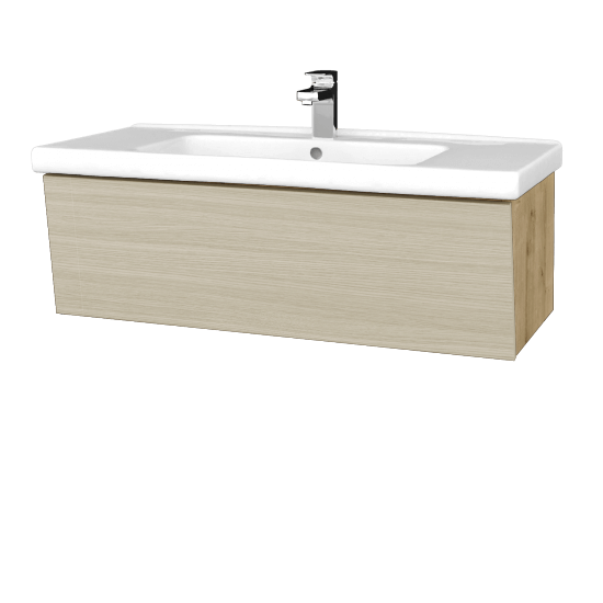 Badezimmerschrank EDITION SZZ 100 (Waschtisch Harmonia)  - D09 Eiche Arlington - D04 Eiche