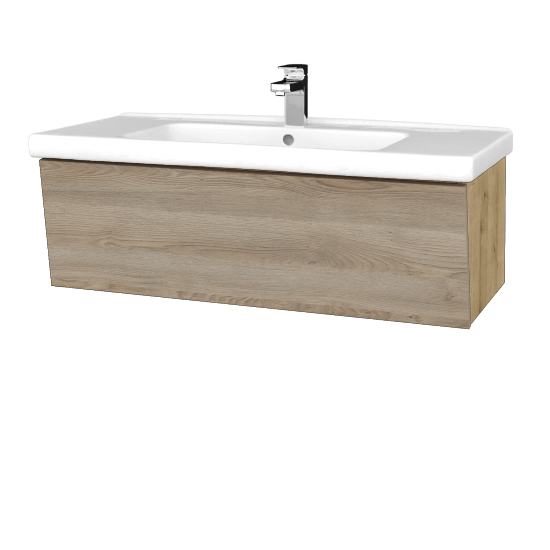 Badezimmerschrank EDITION SZZ 100 (Waschtisch Harmonia)  - D09 Eiche Arlington - D17 Eiche Colorado