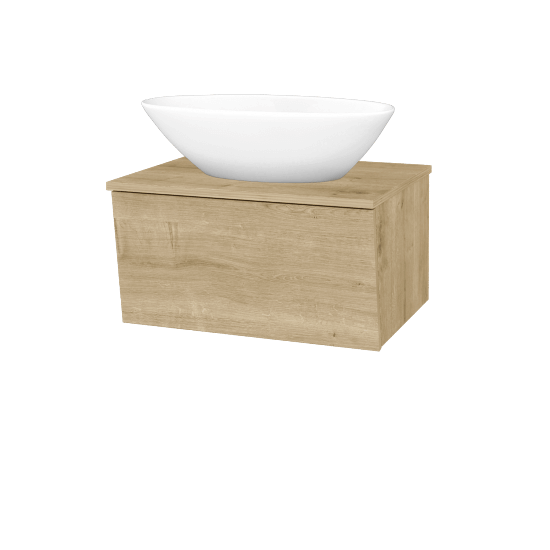 Badezimmerschrank EDITION SZZ 65 (Waschtisch Triumph)  - D09 Eiche Arlington - D09 Arlington - Nein