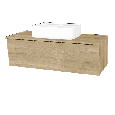 Badezimmerschrank EDITION SZZ 100 (Waschtisch Joy 2)  - D09 Eiche Arlington - D09 Arlington