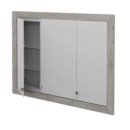 Einbaubarer Spiegelschrank WALL-IN GA3OE 100  - D23 Herkules