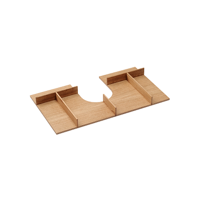 Organizer E60 - JESTY, LOGI, FLAT (Waschtisch Euphoria 60)  - 