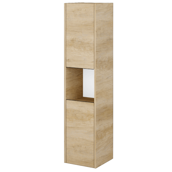 Hochschrank LOGI SVD2O 35  - D15 Eiche Nebraska - D15 Eiche Nebraska - Links