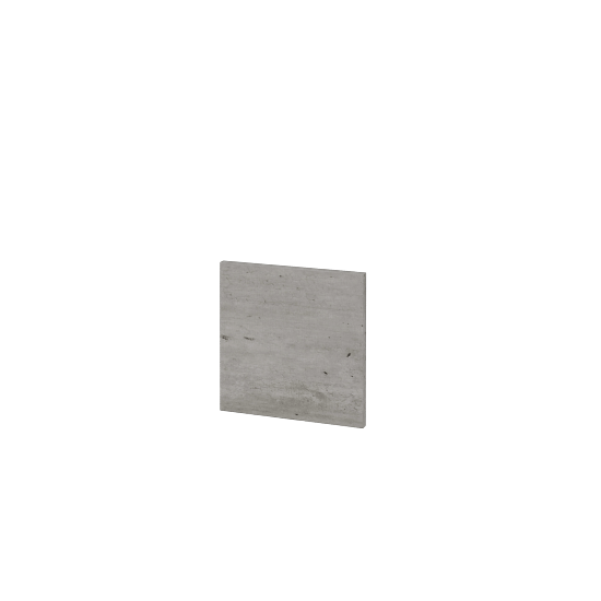 Seitenblende KDZ SZZ1 (Höhe 30 cm)  - D01 Beton