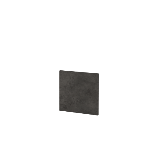 Seitenblende KDZ SZZ1 (Höhe 30 cm)  - D16 Dark Beton