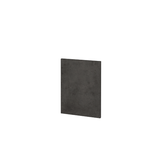 Seitenblende KDZ SZZ2 (Höhe 40 cm)  - D16 Dark Beton
