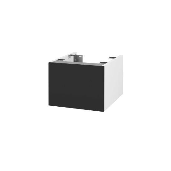 DSD SZZ1 40 Unterschrank für Waschtischplatte (Höhe 30 cm)  - N01 Weiß Hochglanz - N03 Graphite - Nein