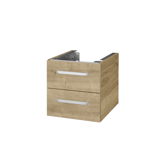 Unterschrank für Waschtischplatte DSD SZZ2 40 (Höhe 40 cm)  - D26 Ontario - Griff T01 - D09 Eiche Arlington - Nein