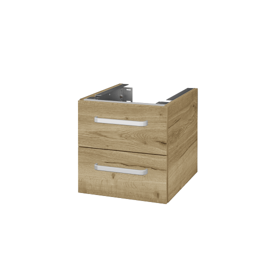 DSD SZZ2 40 Unterschrank für Waschtischplatte (Höhe 40 cm)  - D26 Ontario - Griffes T01 - D26 Ontario