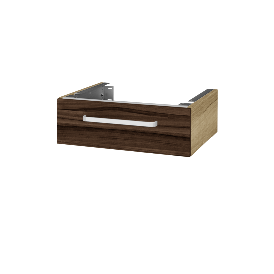 Unterschrank für Waschtischplatte DSD SZZ 60 (Höhe 20 cm)  - D26 Ontario - Griff T01 - D06 Nussbaum - Nein