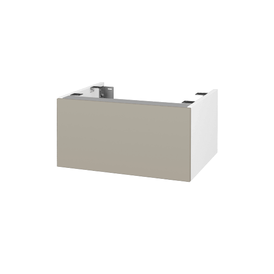 Doplnková skrinka pod dosku DSD SZZ1 60 (výška 30 cm)  - N01 Biela lesk - L04 Béžová vysoký lesk - Ne