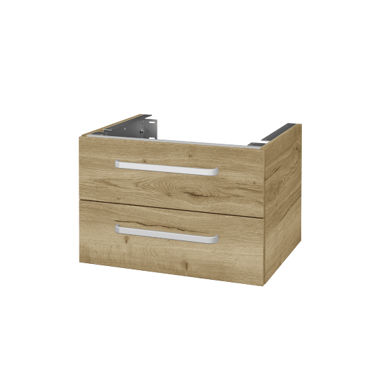 DSD SZZ2 60 Unterschrank für Waschtischplatte (Höhe 40 cm)  - D26 Ontario - Griffes T01 - D26 Ontario