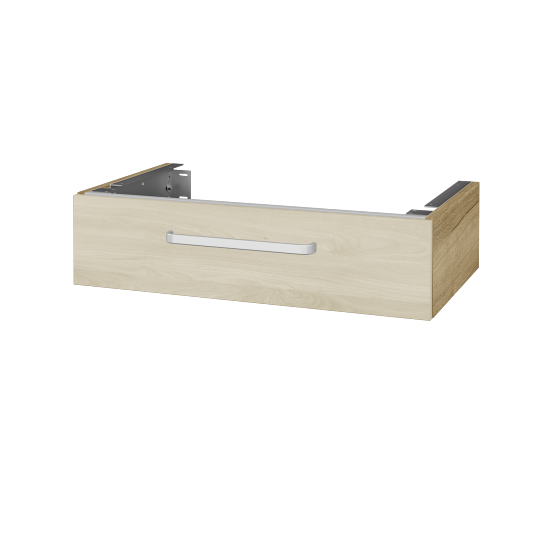 Unterschrank für Waschtischplatte DSD SZZ 80 (Höhe 20 cm)  - D26 Ontario - Griff T01 - D24 Ohio - Nein