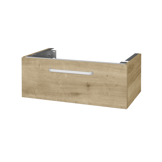 Unterschrank für Waschtischplatte DSD SZZ1 80 (Höhe 30 cm)  - D26 Ontario - Griff T01 - D09 Eiche Arlington - Nein