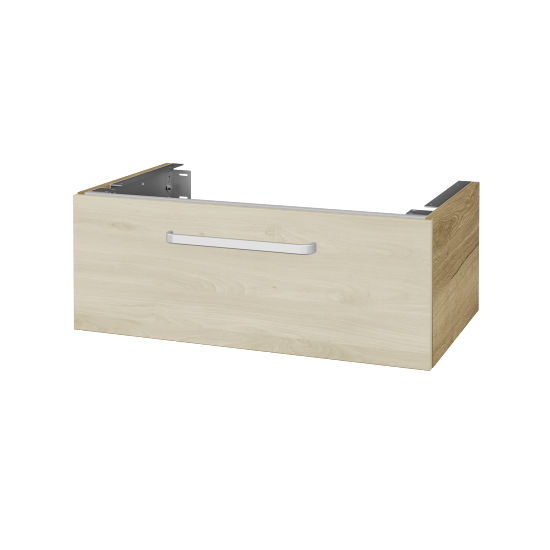 Unterschrank für Waschtischplatte DSD SZZ1 80 (Höhe 30 cm)  - D26 Ontario - Griff T01 - D24 Ohio - Nein
