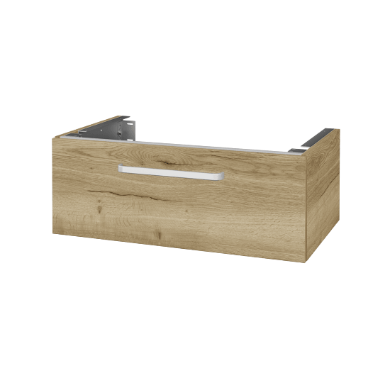 DSD SZZ1 80 Unterschrank für Waschtischplatte (Höhe 30 cm)  - D26 Ontario - Griffes T01 - D26 Ontario