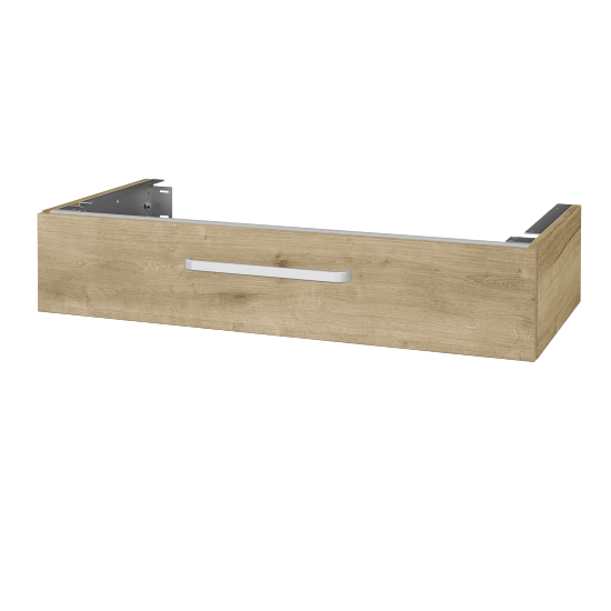 Unterschrank für Waschtischplatte DSD SZZ 100 (Höhe 20 cm)  - D26 Ontario - Griff T01 - D09 Eiche Arlington - Nein
