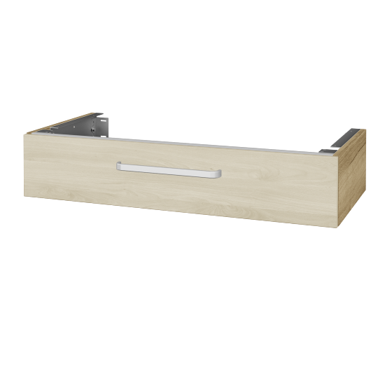 Unterschrank für Waschtischplatte DSD SZZ 100 (Höhe 20 cm)  - D26 Ontario - Griff T01 - D24 Ohio - Nein