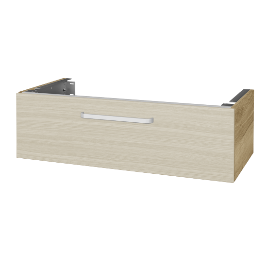 Unterschrank für Waschtischplatte DSD SZZ1 100 (Höhe 30 cm)  - D26 Ontario - Griff T01 - D04 Eiche - Nein