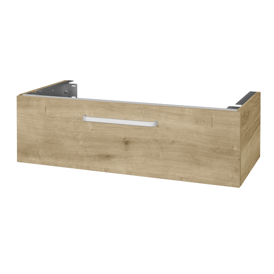 Unterschrank für Waschtischplatte DSD SZZ1 100 (Höhe 30 cm)  - D26 Ontario - Griff T01 - D09 Eiche Arlington - Nein