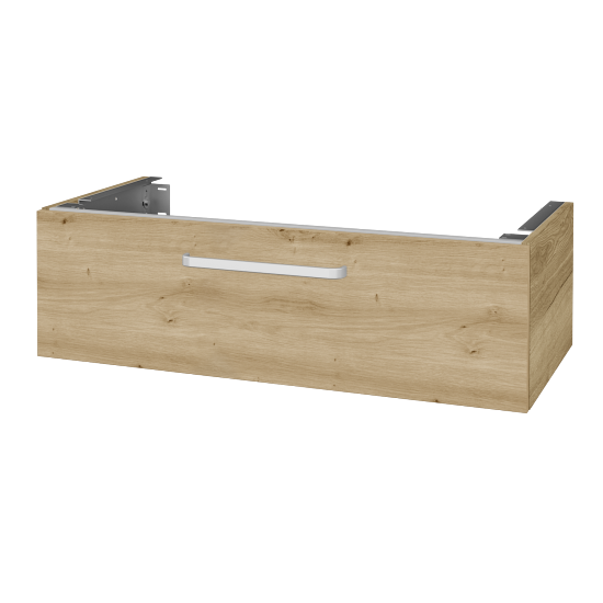 Unterschrank für Waschtischplatte DSD SZZ1 100 (Höhe 30 cm)  - D26 Ontario - Griff T01 - D22 Eiche Caramel - Nein