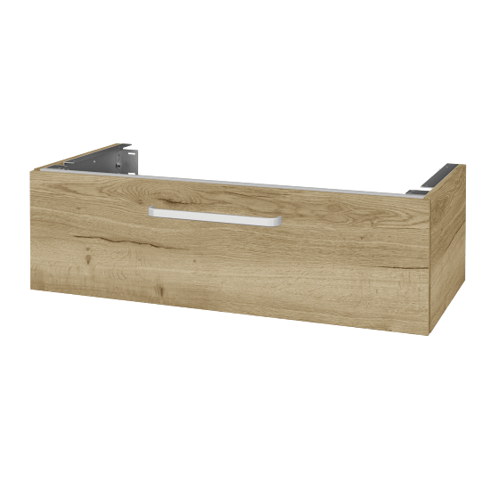 DSD SZZ1 100 Unterschrank für Waschtischplatte (Höhe 30 cm)  - D26 Ontario - Griffes T01 - D26 Ontario