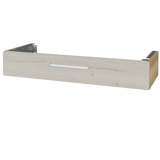 Unterschrank für Waschtischplatte DSD SZZ 120  (Höhe 20 cm)  - D26 Ontario - Griff T01 - D28 Alberta - Nein