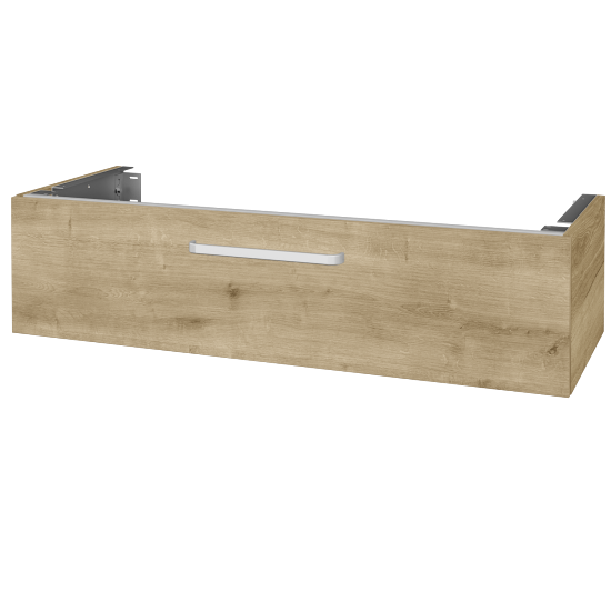 Unterschrank für Waschtischplatte DSD SZZ1 120 (Höhe 30 cm)  - D26 Ontario - Griff T01 - D09 Eiche Arlington - Nein