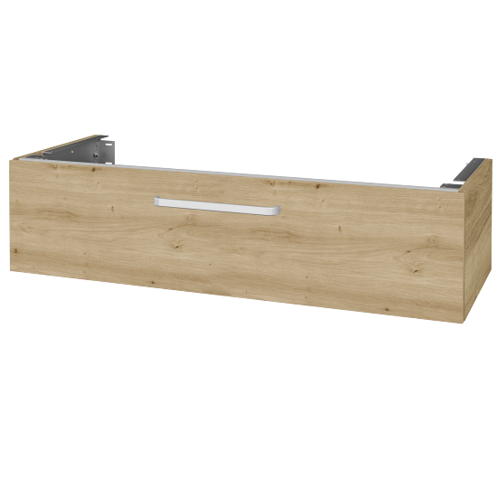 Unterschrank für Waschtischplatte DSD SZZ1 120 (Höhe 30 cm)  - D26 Ontario - Griff T01 - D22 Eiche Caramel - Nein