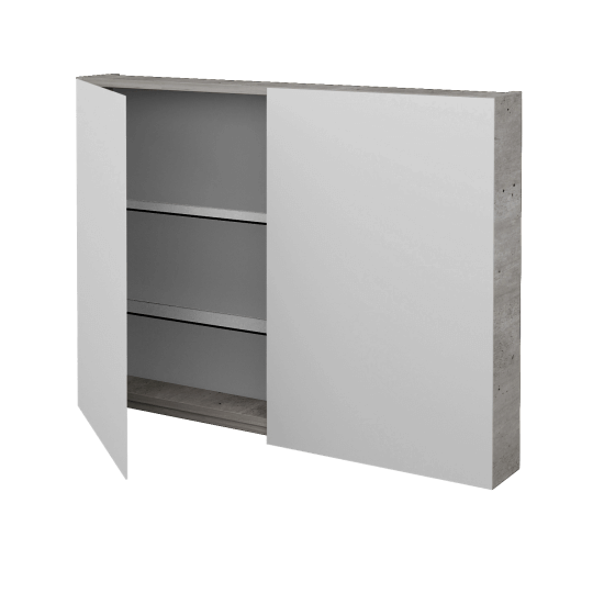 Badezimmer Spiegelschrank AMBIENTE GA2E 100  - D26 Ontario