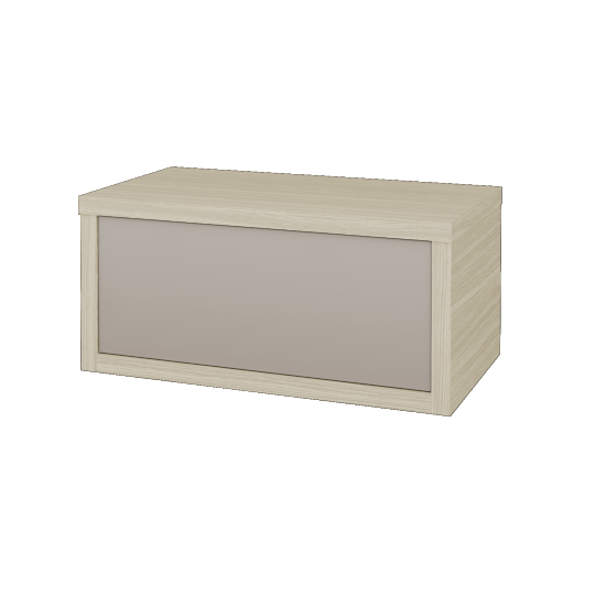 Waschtischunterschrank MOVE SZZ 80 (ohne Waschtisch)  - D04 Eiche - N07 Stone