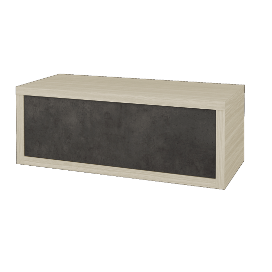 Badezimmerschrank MOVE SZZ 100  - D04 Eiche - D16 Dark Beton