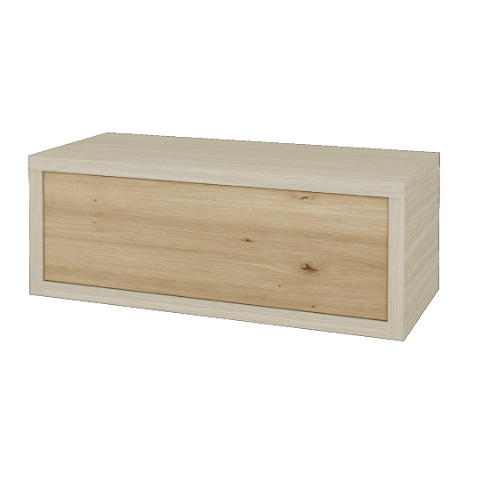 Waschtischunterschrank MOVE SZZ 100 (ohne Waschtisch)  - D04 Eiche - D22 Caramel
