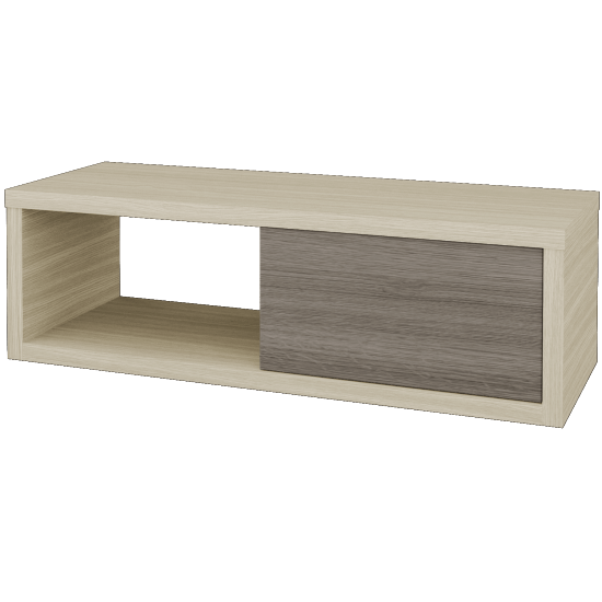 Badezimmerschrank MOVE SZZO 120  - D04 Eiche - D03 Cafe - Links