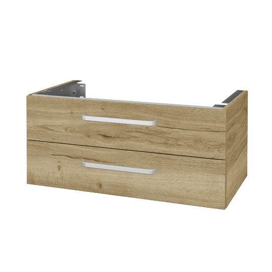 Unterschrank für Waschtischplatte DSD SZZ2 90  - D26 Ontario - Griffes T01 - D26 Ontario