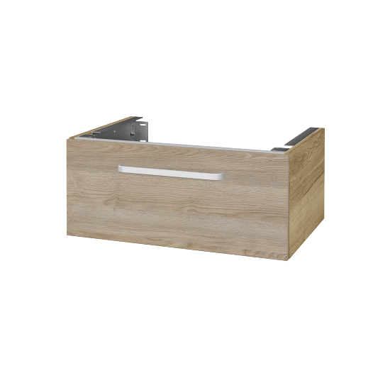 Unterschrank für Waschtischplatte DSD SZZ1 70 (Höhe 30 cm)  - D26 Ontario - Griff T01 - D17 Eiche Colorado - Nein