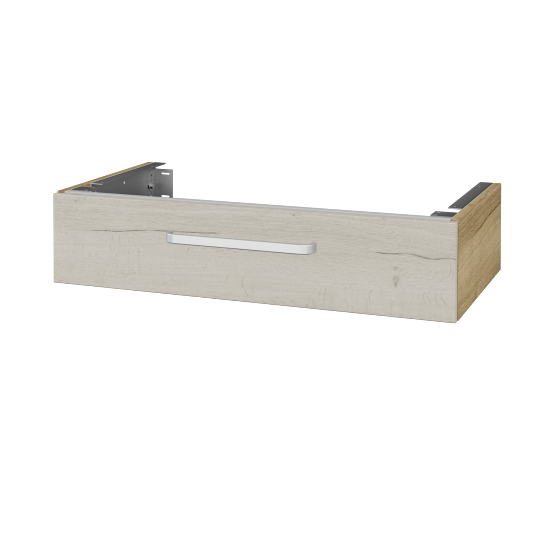 Unterschrank für Waschtischplatte DSD SZZ 90 (Höhe 20 cm)  - D26 Ontario - Griff T01 - D28 Alberta - Nein