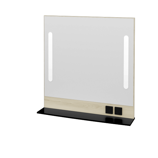 Spiegel GLOBE ZCOPE 100 (Spiegelablage aus Glas)  - D24 Ohio