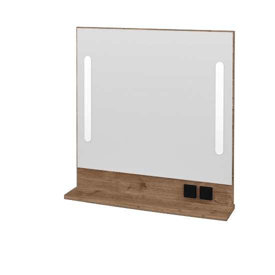 Spiegel GLOBE ZCOPE 100 (Spiegelablage aus LSPT)  - D21 Tobacco